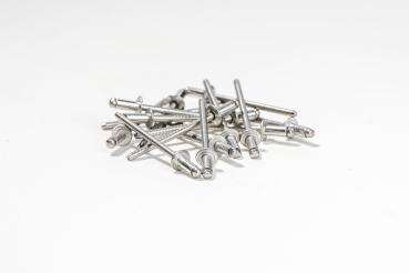 Blindnieten A2/A2 DIN7337 3,0x6  -  1,0-3,0mm  100Stk.